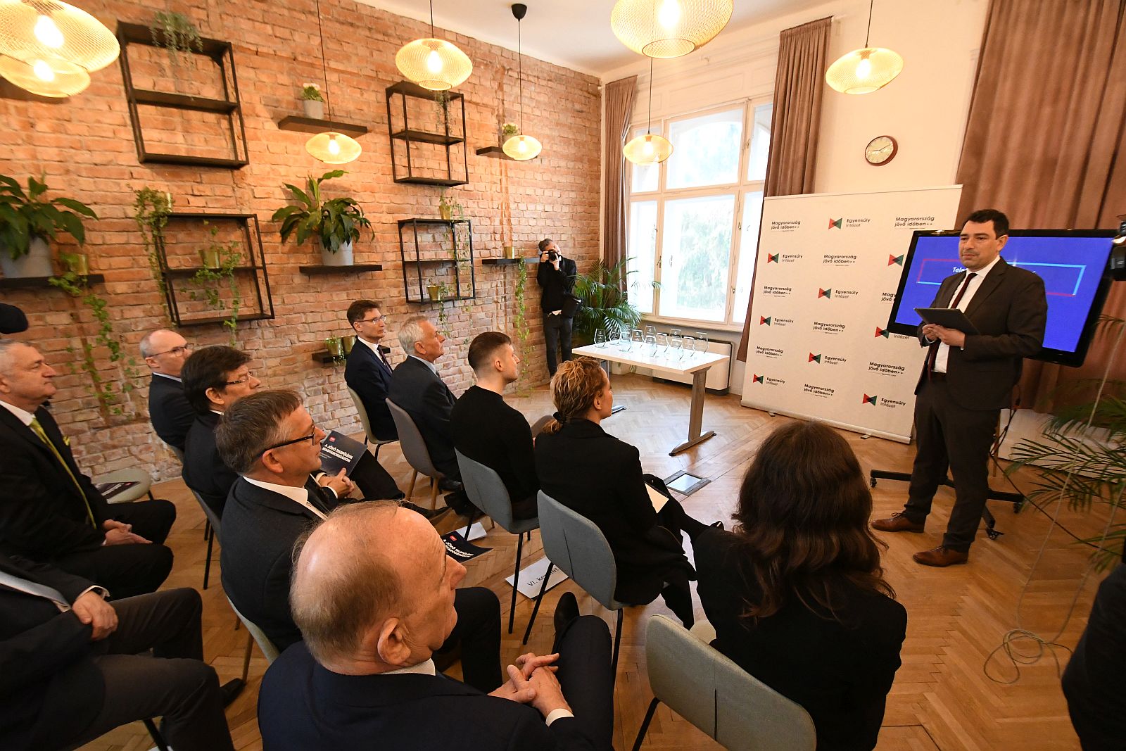 Képeken az Egyensúly Intézet Településindex-díj átadó ünnepsége 2025.